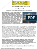 Wayfinding and Non-Instrument Weather Forecasting - 2004