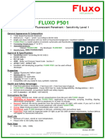 FLUXO P501 - Technical Data Sheet - 09-2021