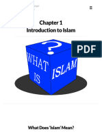 Chapter 1 - What Is Islam - Masjid Ar-Rahmah - Mosque of Mercy