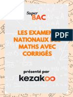 2bac SPC Nationaux Maths