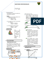 Magnitudes Proporcionales