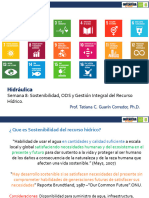 Tcguaceh - Sostenibilidad, Gestión Del Recurso Hídrico y Objetivos de Desarrollo Sostenible