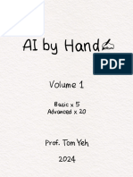AI by Hand Vol 1