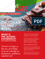BarryCallebaut We Live Taste Chocolate Tasting Ritual