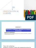 Unidad 1.5 GESTION SERVICIO AL CLIENTE