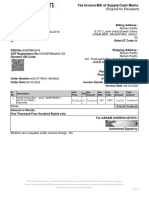 Invoice Charpai2