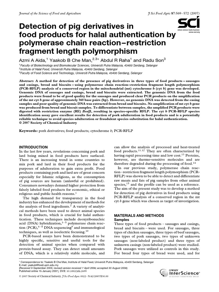 detection-of-pig-derivatives-in-food-products-for-halal-authentication