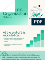 Module 10 Economic Organizational 1