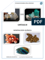 Cap. III Mineralogía Química