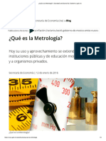 ¿Qué Es La Metrología - Secretaría de Economía - Gobierno - Gob - MX