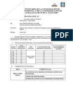 Informe - Evaluación - Diagnóstica - Fisica