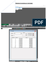 APERTURA PERIODOS en Modulo Contable