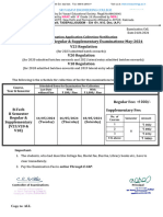 May-24 B.Tech - II Sem (V23, V20&V18) Regular&Supple - ExaminationFeeNotification