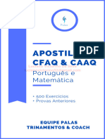 Apostila Cfaq & Caaq: Português e Matemática