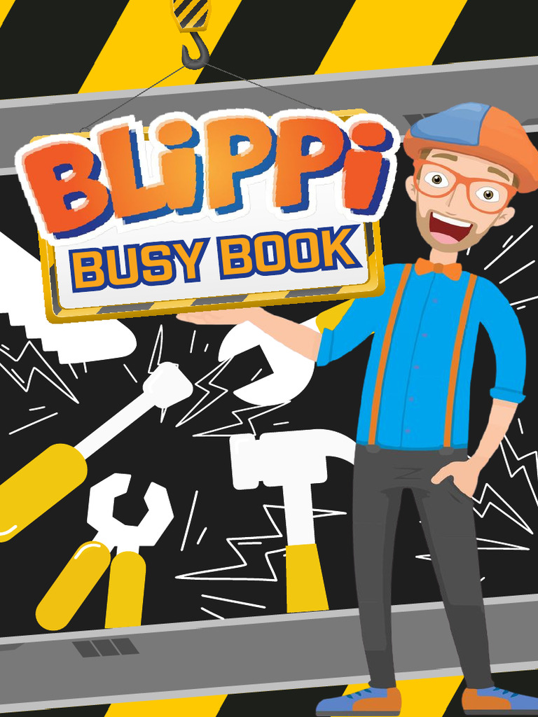 125 Blippi Busy Book. | PDF