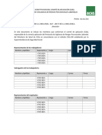 Acta Constitución Comité de Aplicación (CEAL-SM)