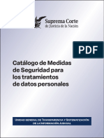 Catálogo de Medidas de Seguridad