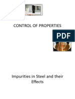 Control of Properties