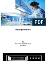 Spectrophotometer