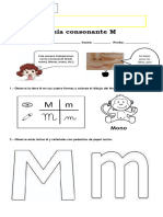 Guía Consonante M
