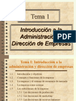 Tema 1. Introduccion A La Ade