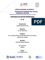 ACT 3. ANÁLISIS REFLEXIVO ORGANIZACIONES INTELIGENTES, INNOVACIÓN Y CAMBIO - Ruiz.Rafael