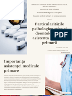 AMP Studiul Particularitatile Psihologiceetice Si Deontologice in Asistenta Medicala Primara