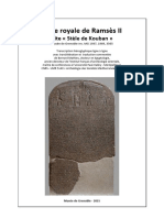 Stèle de Ramsès II Dite Stèle de Kouban