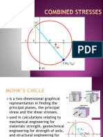 Combined Stresses MOHRS CIRCLE