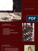 Präsentation Rotwein