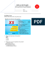 Soal Ulangan - Labels (K13) Mudah