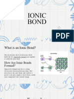 Ionic Bond Presentation