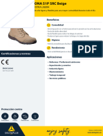 ARONA S1P SRC BEIGE Technical-Sheet ES