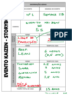 Storyboard Evento Kaizen - Finalizado