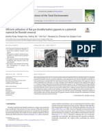 Efficient Utilisation of Flue Gas Desulfurization Gypsum As A Potential