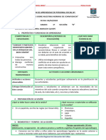 Sesion de Aprendizaje Dialogamos Sobre Nuestras Normas de Convivencia