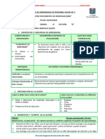 Sesion de Aprendizaje Leemos Nuestro Dni