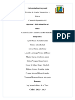 Proyecto 1 - Caracterización Cualitativa Del Rio Santa Rosa