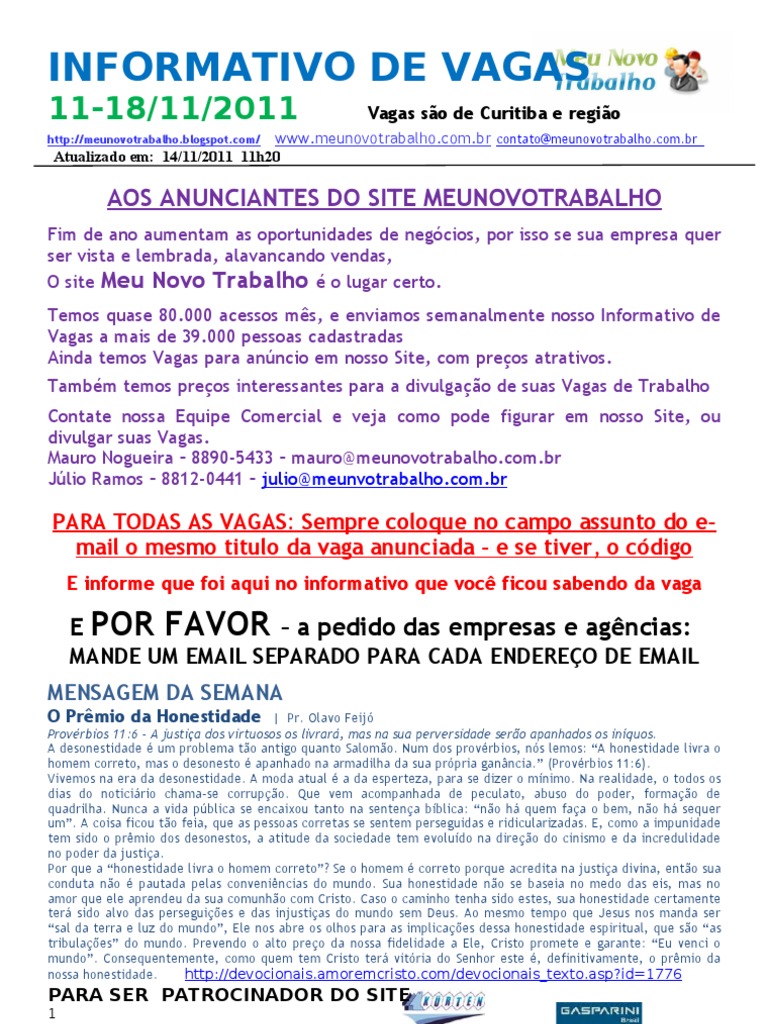 Emprego Home Office para Digitador Online de Contratos com salário de R$  2.500,00 - Capital Vagas