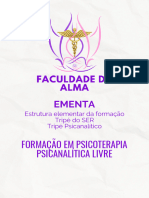 Ementa Curso de Psicoterapia Psicanalítica Livre