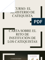 Curso El Ministerio de Catequista