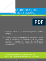 Características Del Sistema Federal