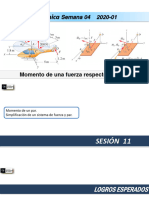 Sesión 11 2020-01 Mecánica Semana 04
