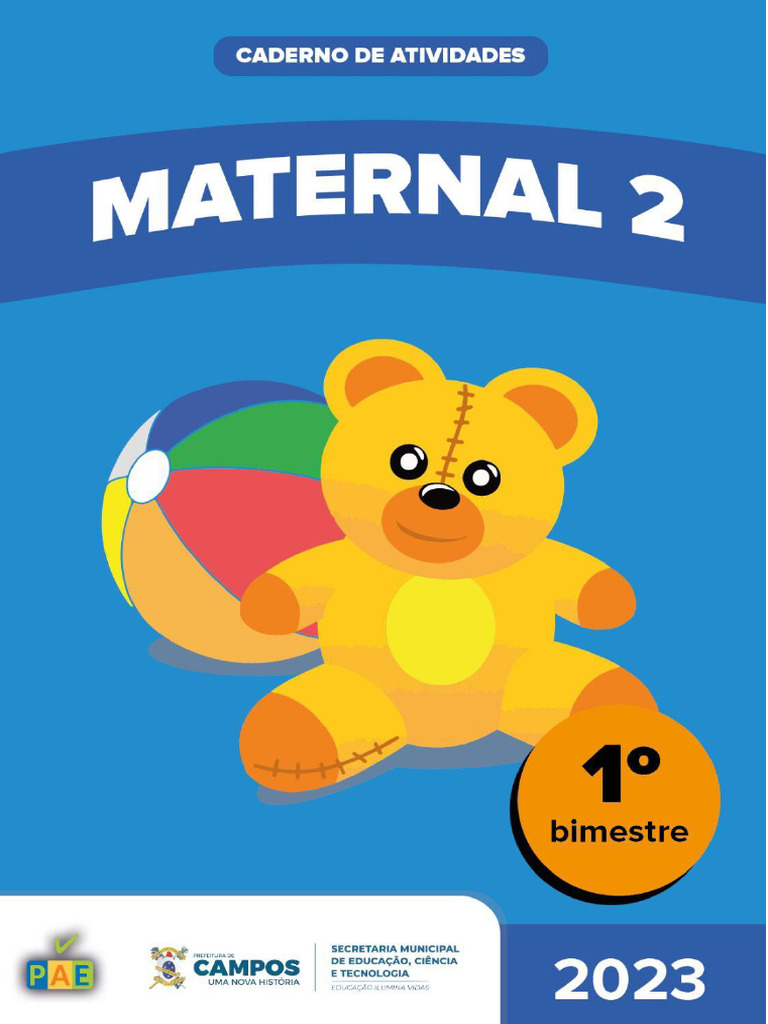 Maternal 2 - 1º Bimestre | Download grátis PDF | Pré-escola | Pedagogia