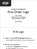 Artificial Intelligence:: First-Order Logic