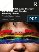 Contextual Behavior Therapy For Sexual and Gender Minority Clients