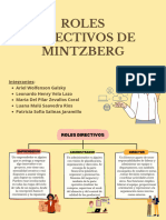 Fundamentos de Administración - Roles Directivos de Mintzberg