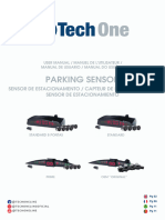 Parking Sensor: Sensor de Estacionamento / Capteur de Stationnement / Sensor de Estacionamiento