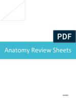Anatomy Review Sheets 20200306
