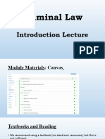 Introduction Lecture